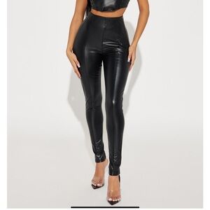 Faux Leather Leggings